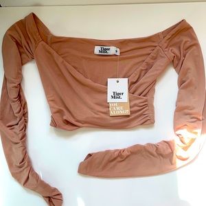 NWT long sleeve crop top from Tiger Mist!